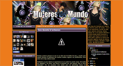 Desktop Screenshot of mujeres-demundo.blogspot.com