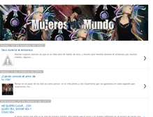 Tablet Screenshot of mujeres-demundo.blogspot.com