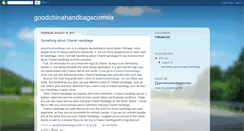 Desktop Screenshot of goodchinahandbagscomsix.blogspot.com