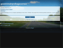 Tablet Screenshot of goodchinahandbagscomsix.blogspot.com