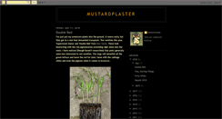 Desktop Screenshot of mustardplaster.blogspot.com