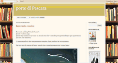 Desktop Screenshot of portodipescara.blogspot.com