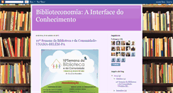 Desktop Screenshot of biblioufpa.blogspot.com