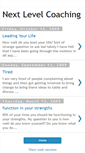 Mobile Screenshot of coaching2thenextlevel.blogspot.com