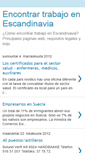 Mobile Screenshot of encontrartrabajoenescandinavia.blogspot.com