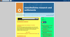 Desktop Screenshot of mesothelioma-asbestos-lawyer-claims.blogspot.com