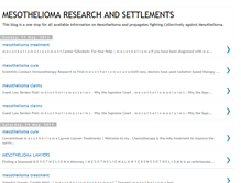 Tablet Screenshot of mesothelioma-asbestos-lawyer-claims.blogspot.com