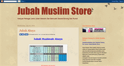 Desktop Screenshot of jubahmuslimstore.blogspot.com