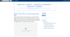 Desktop Screenshot of bikini-girlss.blogspot.com