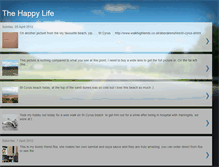 Tablet Screenshot of margaret-thehappylife.blogspot.com