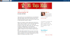 Desktop Screenshot of mi-vieja-mula.blogspot.com