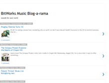 Tablet Screenshot of bitworksmusic.blogspot.com