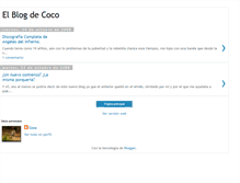 Tablet Screenshot of elnuevoblogdecoco.blogspot.com