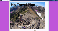 Desktop Screenshot of notravelplan.blogspot.com