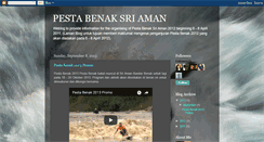 Desktop Screenshot of pestabenak.blogspot.com