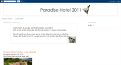 Desktop Screenshot of paradisehotel11.blogspot.com