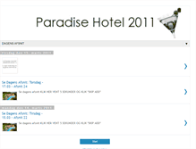 Tablet Screenshot of paradisehotel11.blogspot.com