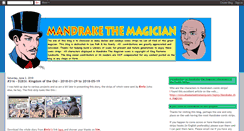 Desktop Screenshot of mandrake-comics.blogspot.com