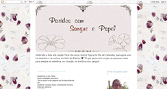 Desktop Screenshot of paridoscomsanguepapel.blogspot.com