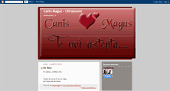 Desktop Screenshot of canismagus-ultrasound.blogspot.com