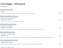 Tablet Screenshot of canismagus-ultrasound.blogspot.com