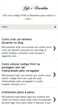Mobile Screenshot of gifsedesenhos.blogspot.com