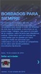 Mobile Screenshot of bordadosporsiempre.blogspot.com