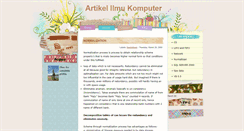 Desktop Screenshot of ilmukomputerdi.blogspot.com