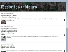 Tablet Screenshot of desdelostablones.blogspot.com