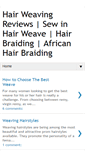 Mobile Screenshot of hair-weaving.blogspot.com