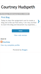 Mobile Screenshot of courtneyhudspeth.blogspot.com