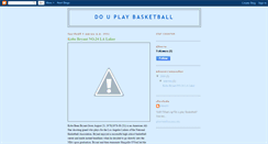 Desktop Screenshot of basketball2u.blogspot.com