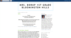 Desktop Screenshot of mrsborup.blogspot.com