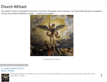 Tablet Screenshot of churchmilitant.blogspot.com