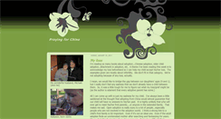 Desktop Screenshot of prayingforchina.blogspot.com