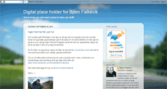 Desktop Screenshot of bjornfalkevik.blogspot.com