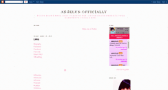 Desktop Screenshot of angelus-officially-link.blogspot.com
