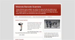 Desktop Screenshot of motorolabarcodescanner.blogspot.com