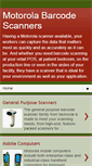 Mobile Screenshot of motorolabarcodescanner.blogspot.com