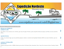 Tablet Screenshot of expedicao-manaus-natal.blogspot.com