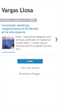 Mobile Screenshot of justesobrevargasllosa.blogspot.com