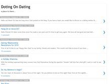 Tablet Screenshot of dotingondating.blogspot.com