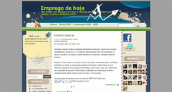 Desktop Screenshot of empregodehoje.blogspot.com