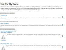 Tablet Screenshot of ecothriftymom.blogspot.com