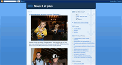 Desktop Screenshot of nous3etplus.blogspot.com