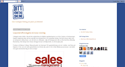 Desktop Screenshot of dittforetagonline.blogspot.com