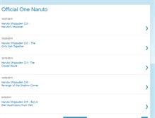 Tablet Screenshot of official-one-naruto.blogspot.com