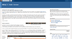 Desktop Screenshot of geek-xmoby.blogspot.com