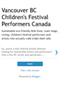 Mobile Screenshot of childrens-festivals-canada.blogspot.com