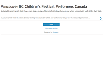 Tablet Screenshot of childrens-festivals-canada.blogspot.com